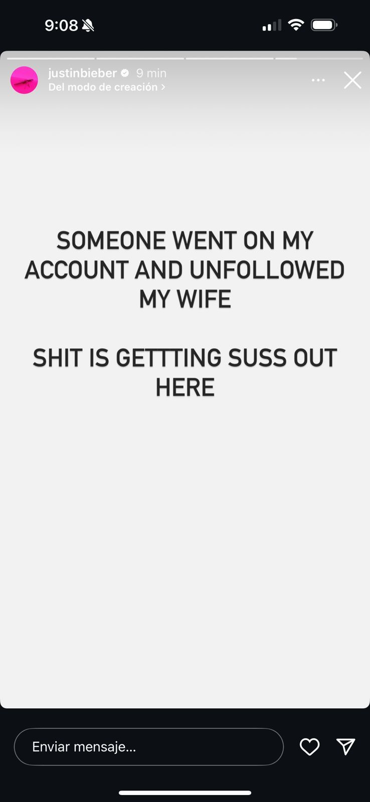 Justin Bieber unfollow Hailey Bieber