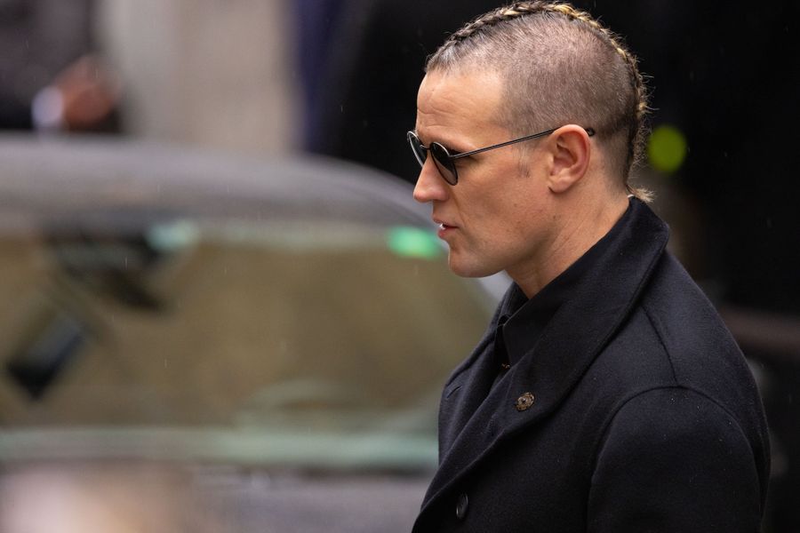News Giorgio Armani - Arrivals - Milan Fashion Week - Menswear Fall/Winter 2025-2026, Via Borgonuovo, Italy - 20 Jan 2025