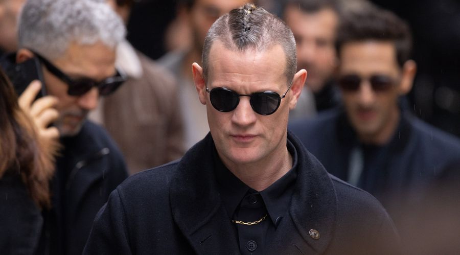 News Giorgio Armani - Arrivals - Milan Fashion Week - Menswear Fall/Winter 2025-2026, Via Borgonuovo, Italy - 20 Jan 2025