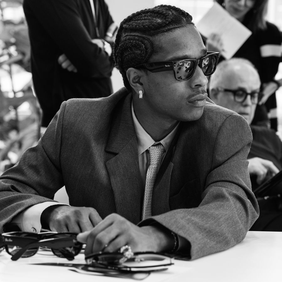 asap rocky ray ban