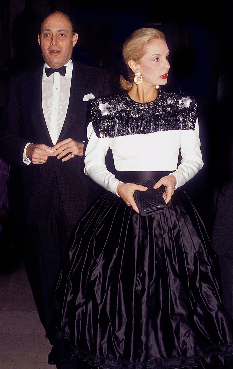 Reinaldo & Carolina Herrera At The Spanish Institute Gala