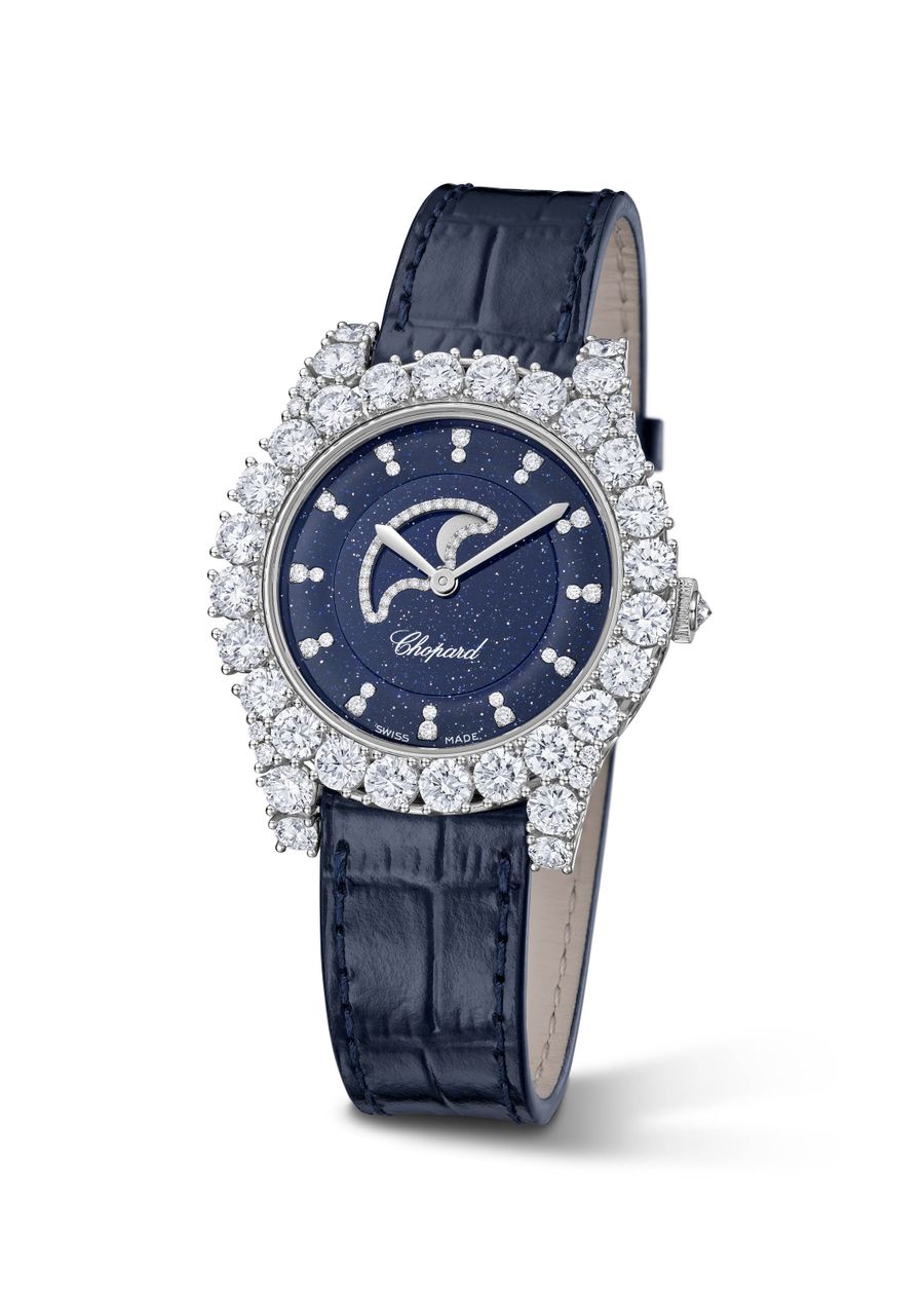 chopard heure diamant moonphase