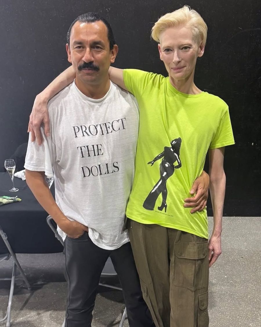 haider ackermann tilda swinton protect the dolls