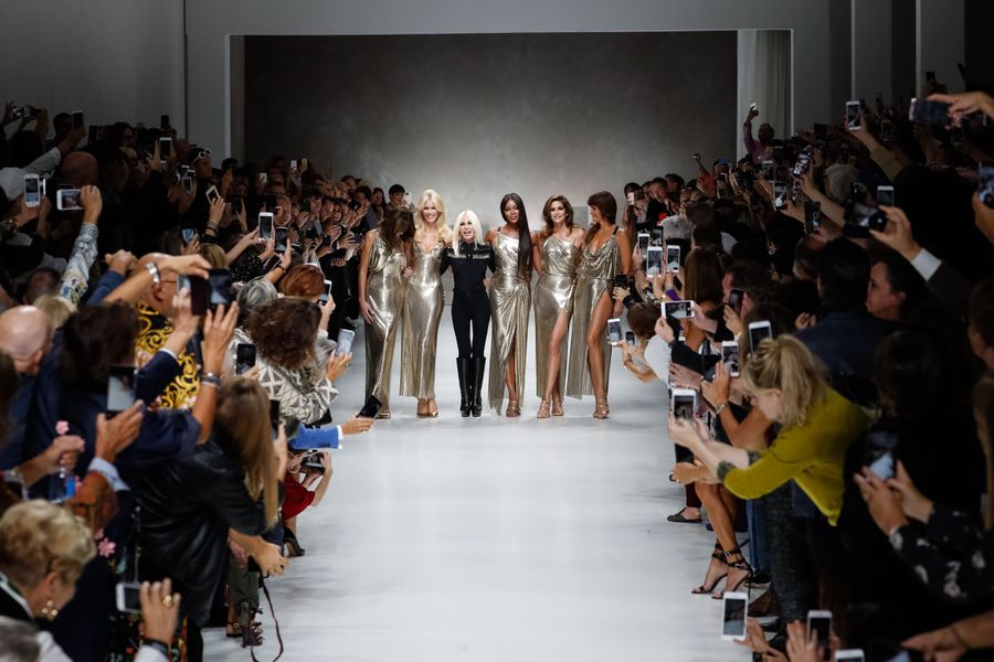 versace desfile