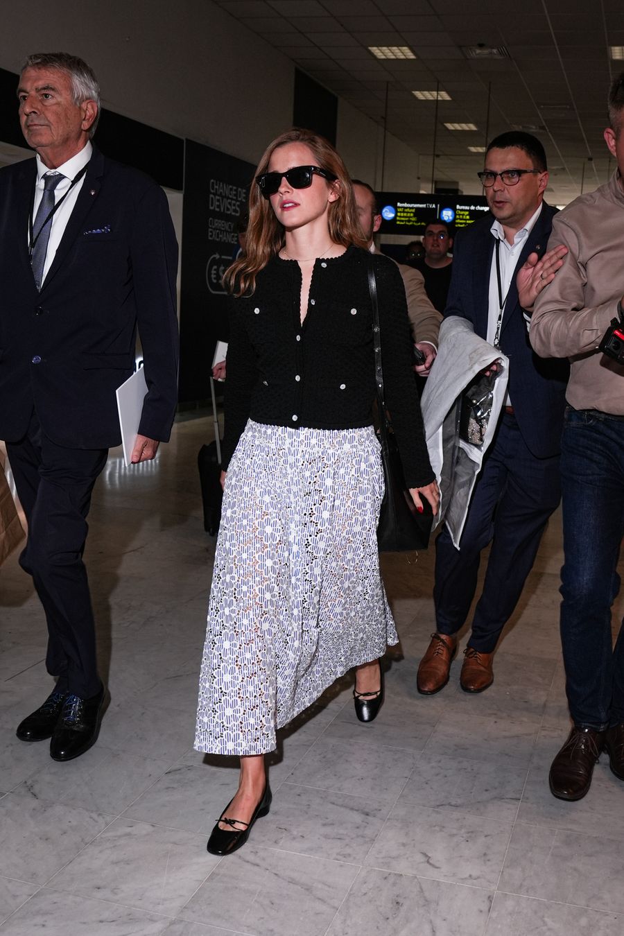 Celebrity Sightings At Nice Airport - The 78th Annual Cannes Film Festival