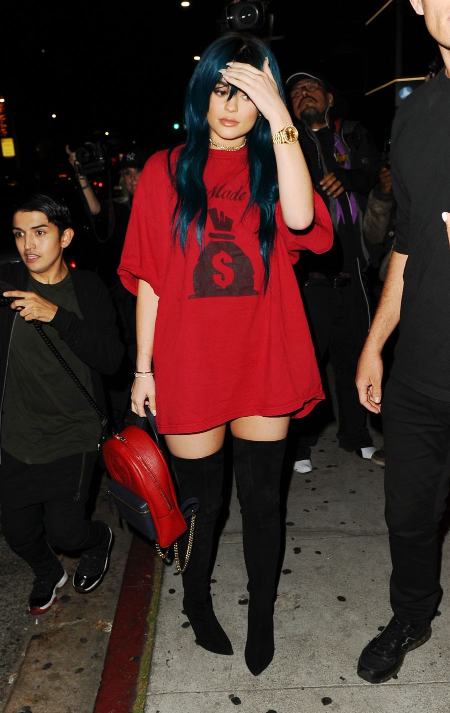 Khloe Kardashian and Kylie Jenner out and about in Los Angeles, USA - 14 Jun 2016