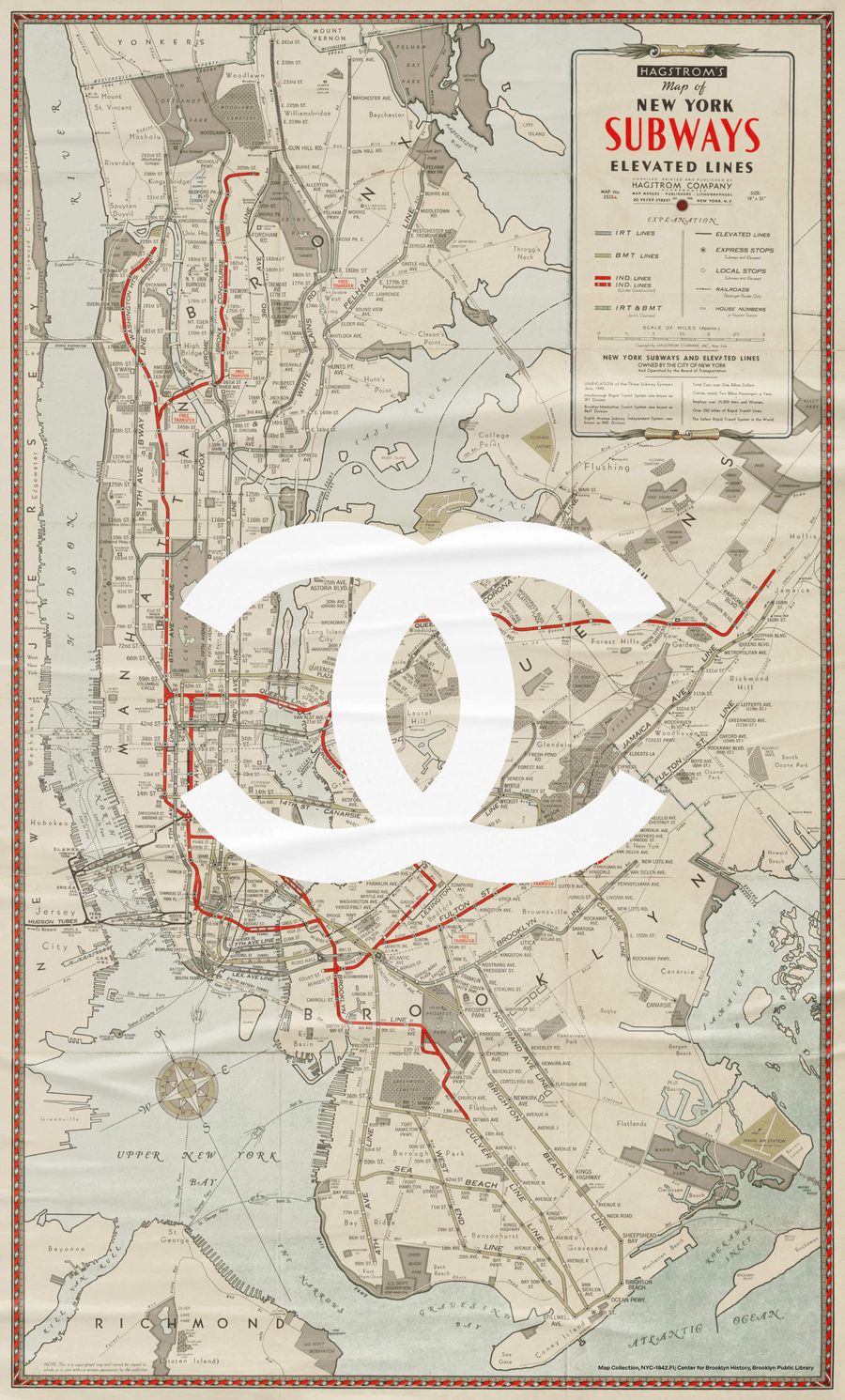 chanel mapa metro desfile metiers d'art 2025