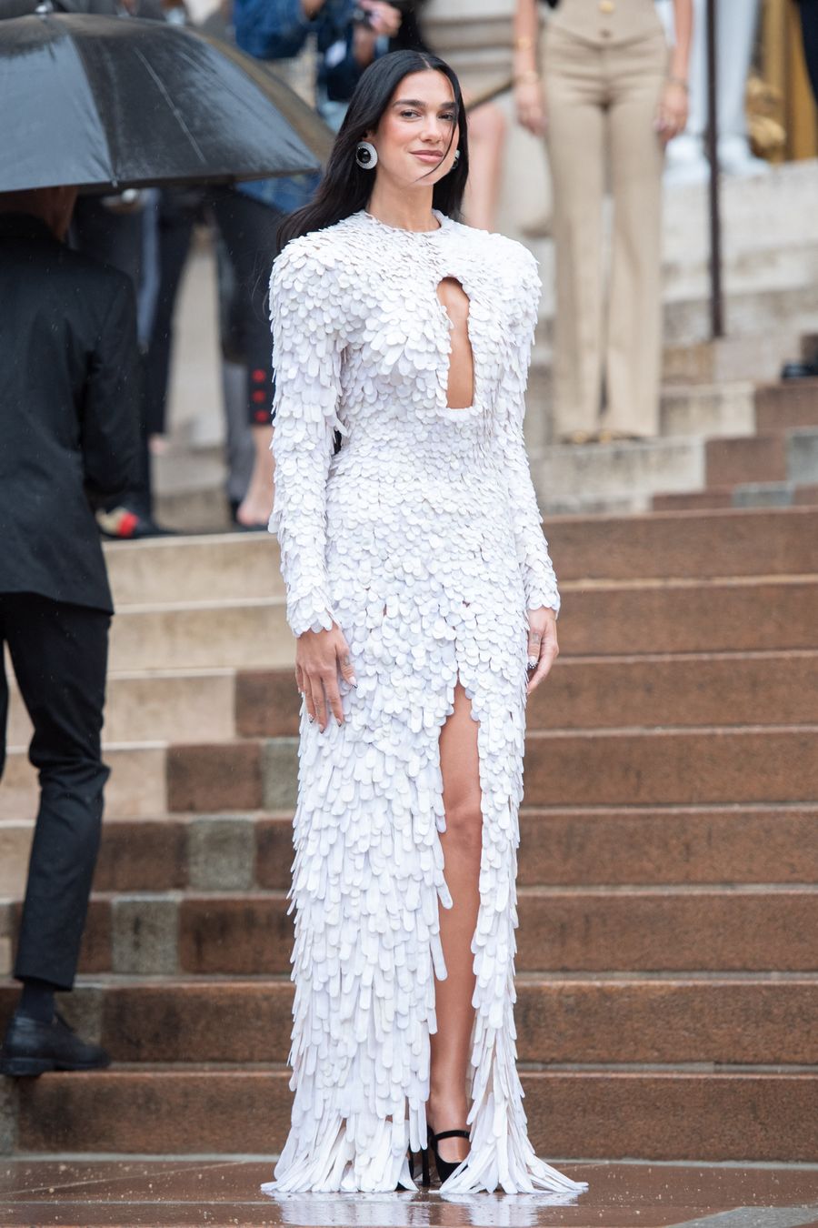 PFW Schiaparelli Arrivals AM, Paris, France - 07 Jul 2025