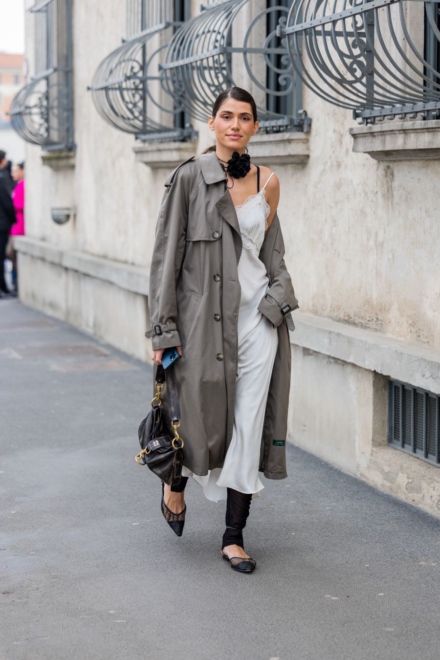 Street Style - Day 3 - Milan Fashion Week Womenswear Fall/Winter 2023/2024