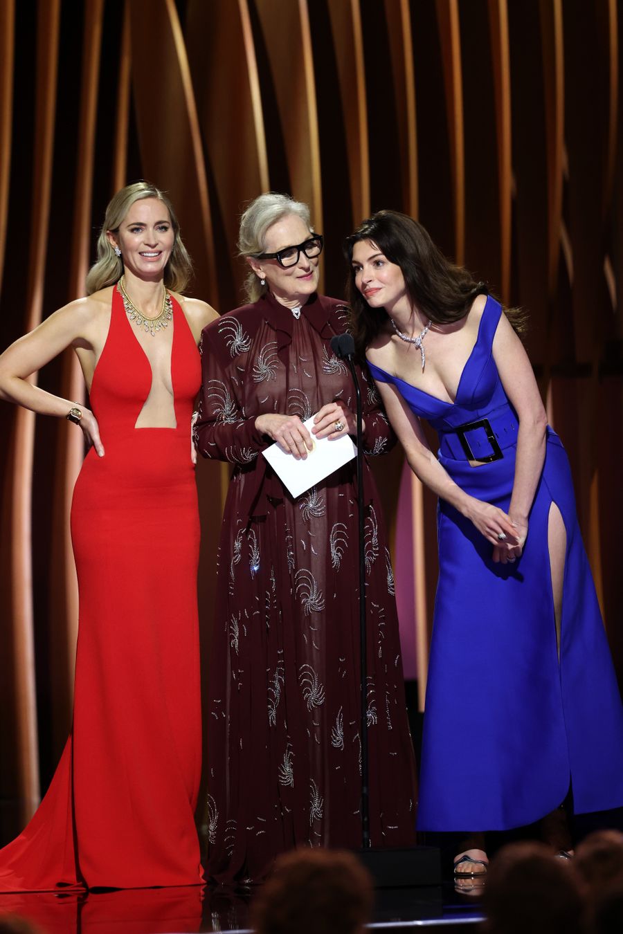 La reunión de El diablo viste a la moda de los SAG Awards: Merly, Anne y Emily