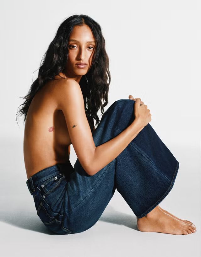 alaia denim jeans