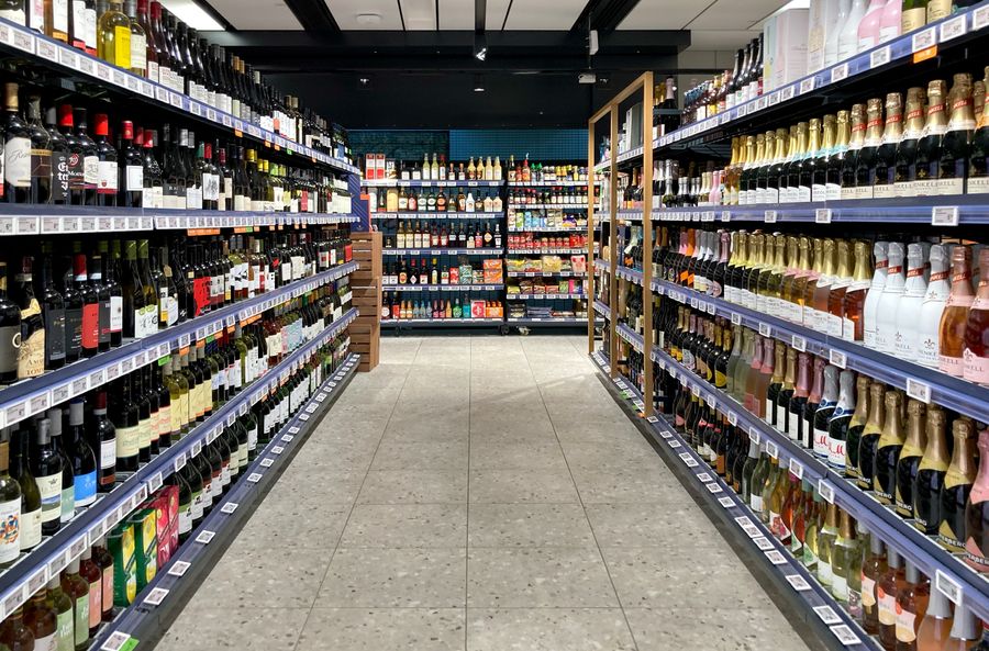 pasillo vinos