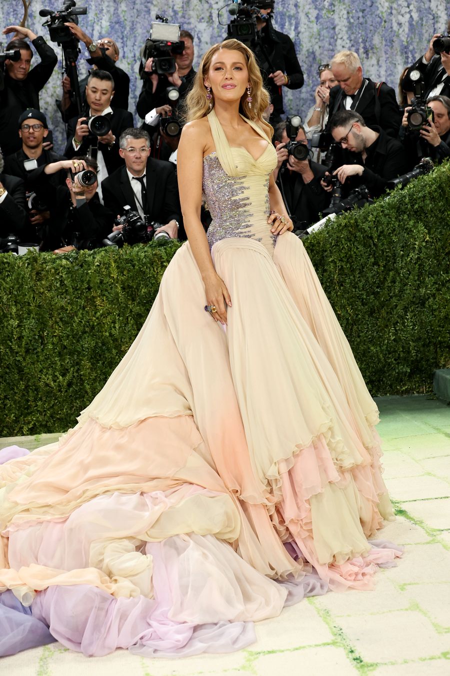 Blake Lively en Versace