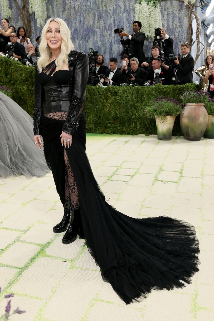 Cher en Chrome Hearts